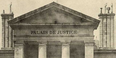 Palais de Justice de Quimper, Archives départementales du Finistère, 25 Fi 8-20